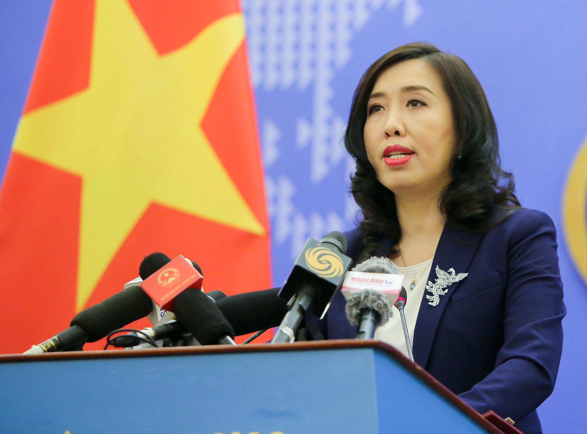 Người Phát ngôn Bộ Ngoại giao Việt Nam Lê Thị Thu Hằng