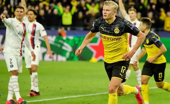 Haaland lập cú đúp đem về chiến thắng cho Dortmund trước Paris St German