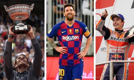 Messi sẽ phải cạnh tranh với nhiều VĐV Thể thao nổi tiếng khác