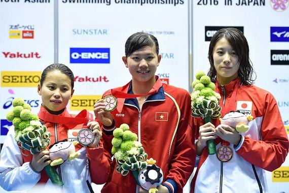Bơi tiếp tục là niềm hy vọng “Vàng” của Thể thao Việt Nam