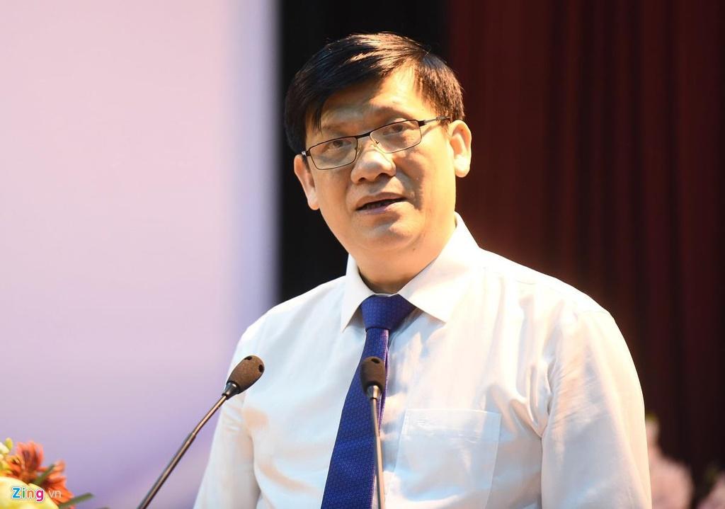 Thứ trưởng Bộ Y tế Nguyễn Thanh Long. Ảnh: Ngọc Tân.