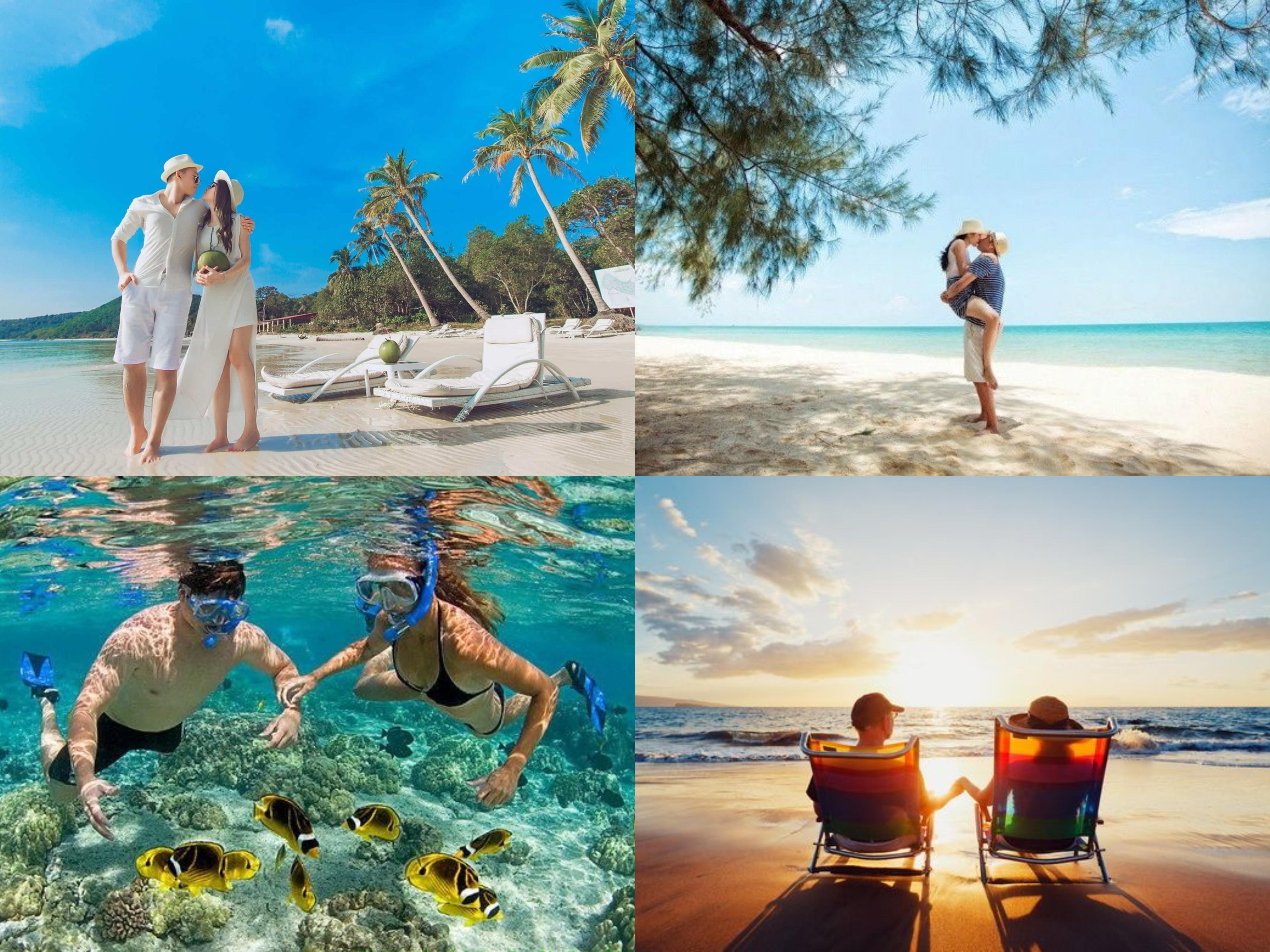 Đảo ngọc Phú Quốc là lựa chọn khó chối từ các cặp đôi dịp Valentine năm nay (Ảnh sưu tầm)