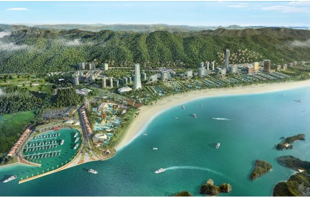 Tổ hợp du lịch nghỉ dưỡng Sonasesa Vân Đồn Harbor City là dự án đầu tư trọng điểm của Tập đoàn CEO tại Quảng Ninh