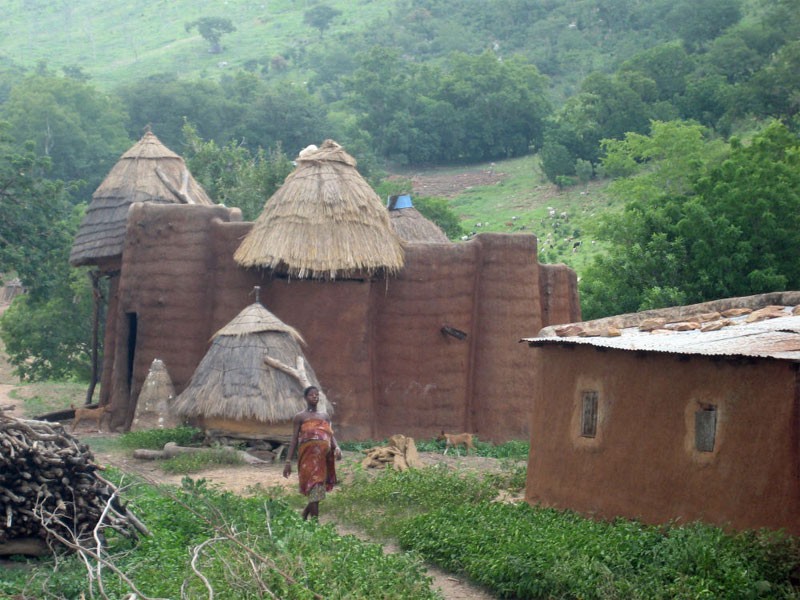 Ngôi làng truyền thống Tamberma của người Tammari Batammariba ở Togo
