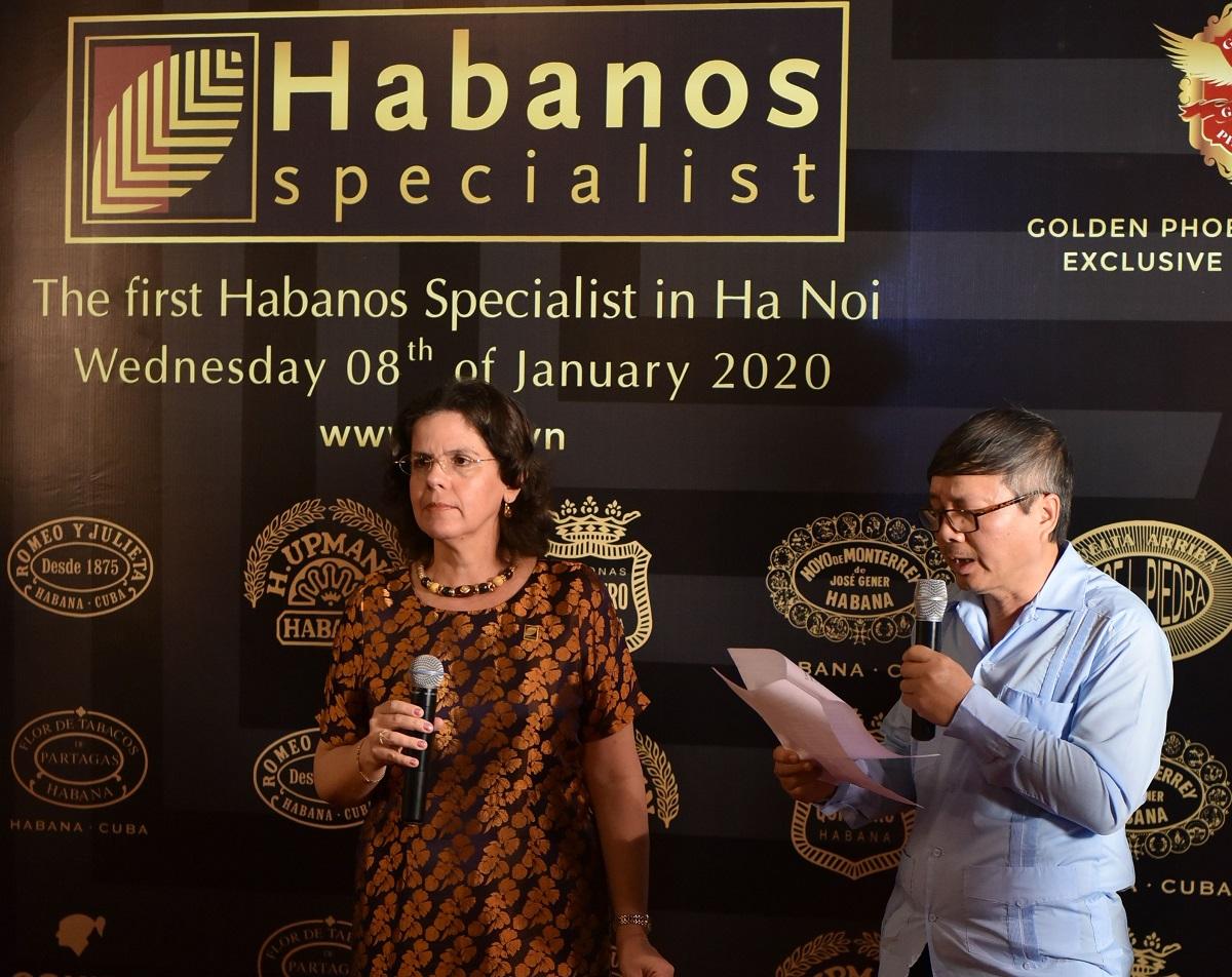 Bà Lianys Torres Rivera - Đại sứ Cuba tại Việt Nam phát biểu tại sự kiện