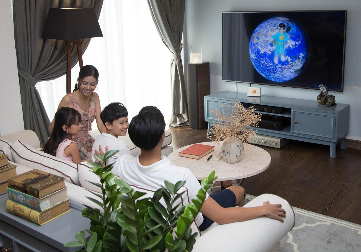 Cả gia đình cùng trải nghiệm sản phẩm Home Combo của VNPT