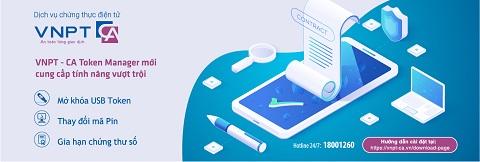 Ứng dụng chữ ký số VNPT - CA của VNPT