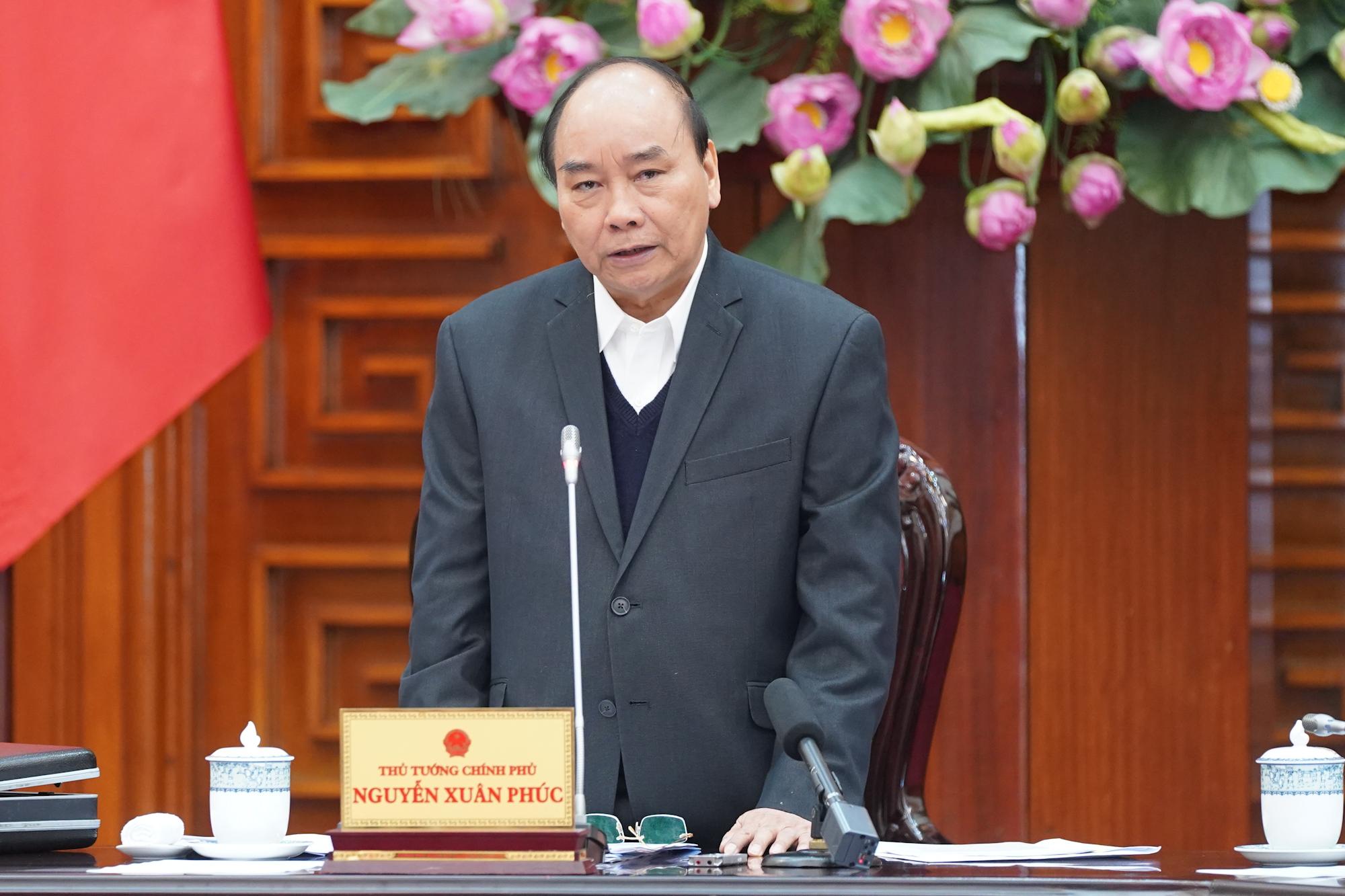 Thủ tướng Nguyễn Xuân Phúc phát biểu tại phiên  họp