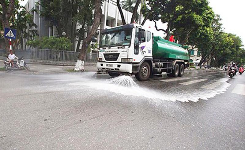 Hà Nội rửa đường trở lại ngay trong tuần này