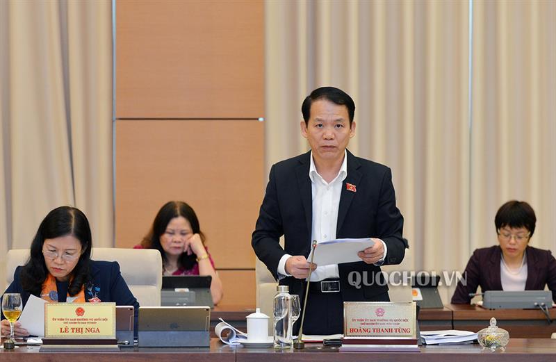 Phó Chủ nhiệm Ủy ban Pháp luật Hoàng Thanh Tùng