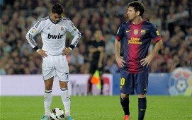 C.Ronaldo “lép vế” so với Messi