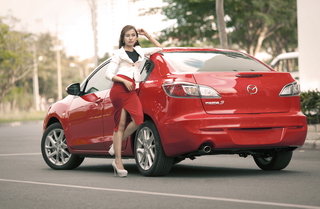 Sắc đỏ khiêu khích với xe Mazda bán chạy nhất Việt Nam
