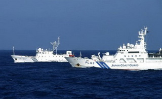 Tàu Hải giám Trung Quốc vẫn khiêu khích Nhật