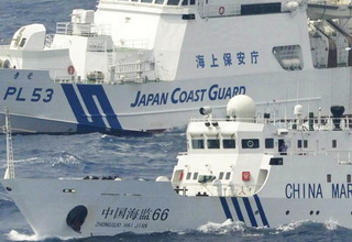 Tàu Trung Quốc chĩa súng vào tàu Nhật?
