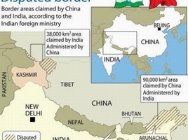 Báo Ấn Độ: Trung Quốc &quot;ăn gian&quot; 20 km vào lãnh thổ Ấn Độ