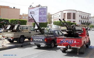 Bộ Ngoại giao Libya bị vây bởi vũ khí hạng nặng