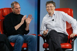 Bill Gates thua Steve Jobs về độ nhạy cảm