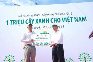 Một triệu cây xanh cho Việt Nam