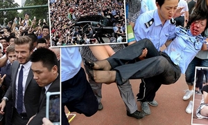 Giẫm đạp tại Thượng Hải vì David Beckham