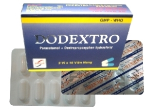 Thu hồi lô thuốc giảm đau Dodextro