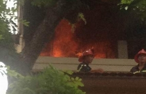 Hà Nội: Cháy lớn tại khách sạn Finegans Hotel