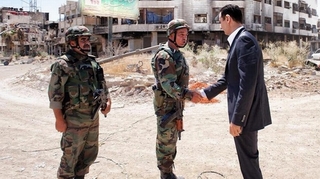 Tổng thống Assad thân chinh ra chiến trường
