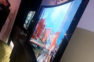 Samsung ra mắt dòng Tivi OLED 55-inch “cực độc”