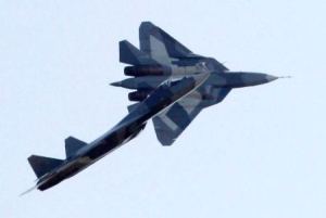  Chiến đấu cơ tàng hình thế hệ thứ 5 của Nga nhào lộn trên không