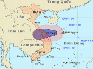 Đêm nay, bão đổ bộ vào Thừa Thiên Huế - Quảng Nam