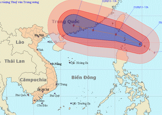 Siêu bão cấp 17 có khả năng ảnh hưởng đến Việt Nam