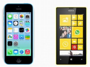 Nên chọn iPhone 5C hay Lumia 520?