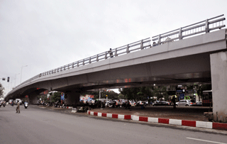  Cầu vượt rộng nhất Việt Nam trước ngày thông xe
