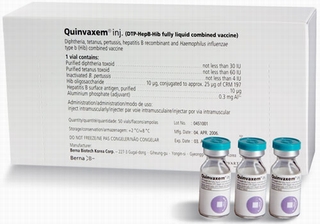 Hà Nội: Tiêm lại vắc xin Quinvaxem chỉ vào buổi sáng