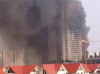 Hà Nội: Cháy khu đô thị, nhiều người bị thương