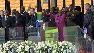 Các nhà lãnh đạo thế giới tưởng niệm người hùng Mandela