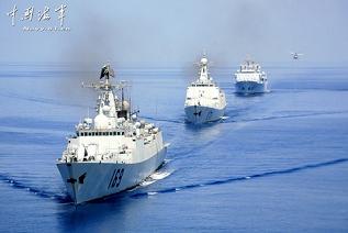 Tàu chiến Trung Quốc lại “dương oai diễu võ” ở Biển Đông