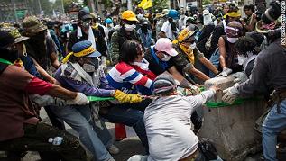 Thủ lĩnh hàng đầu của phe biểu tình Thái bị bắt giữ