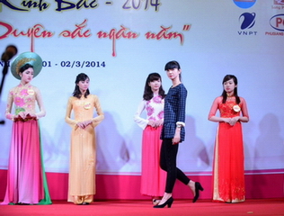 25 người đẹp lọt vào vòng chung kết “Người đẹp Kinh Bắc 2014&quot;