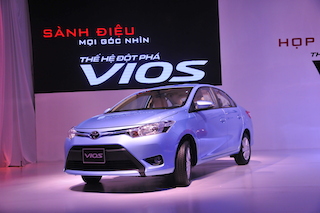 Toyota Vios 2014 có giá từ 529 triệu tại Việt Nam