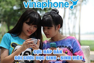 VinaPhone tăng ưu đãi cho thuê bao Mobile Internet học sinh