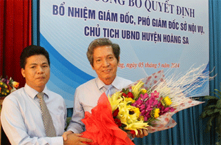 UBND huyện Hoàng Sa có Chủ tịch mới