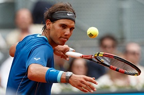 Giải Madrid Masters: Nadal dễ dàng đi tiếp