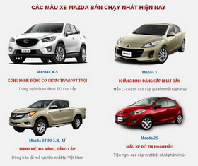 Mazda ưu đãi trị giá hơn 40 triệu đồng