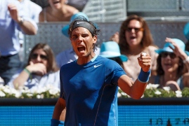 Nadal giành quyền vào chung kết Madrid Masters 2014