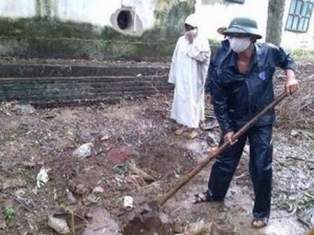 Thông tin mới nhất vụ chôn lấp chất thải tại Nicotex Thanh Thái