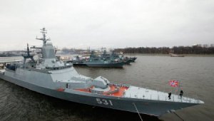 Tàu chiến tên lửa Nga bắn trúng mục tiêu trên Biển Baltic