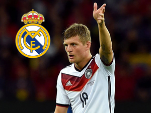 Toni Kroos chính thức cập bến Real Madrid