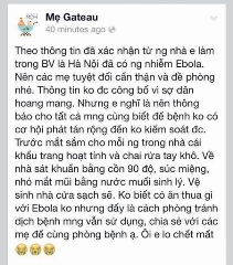 Có thể khởi tố người tung tin đồn dịch Ebola đến Việt Nam?