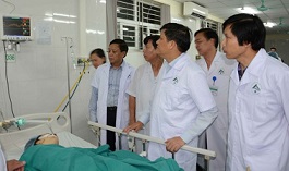 Miễn toàn bộ viện phí cho các nạn nhân vụ tai nạn ở Lào Cai