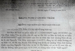 Điều tra lại bản án “bạn tù” của ông Chấn